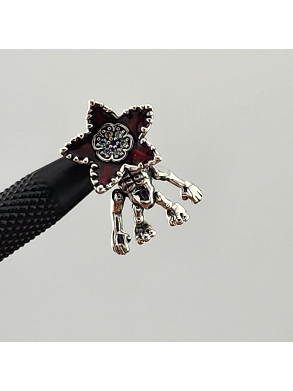 Sterling Silver Demogorgon Charm – Moveable Parts – 925 – Brand New
